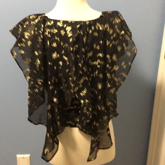 BCBG three lairs blouse - Picture 3 of 8